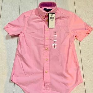 NWT- BOYS Ralph Lauren Button down. Size 8.